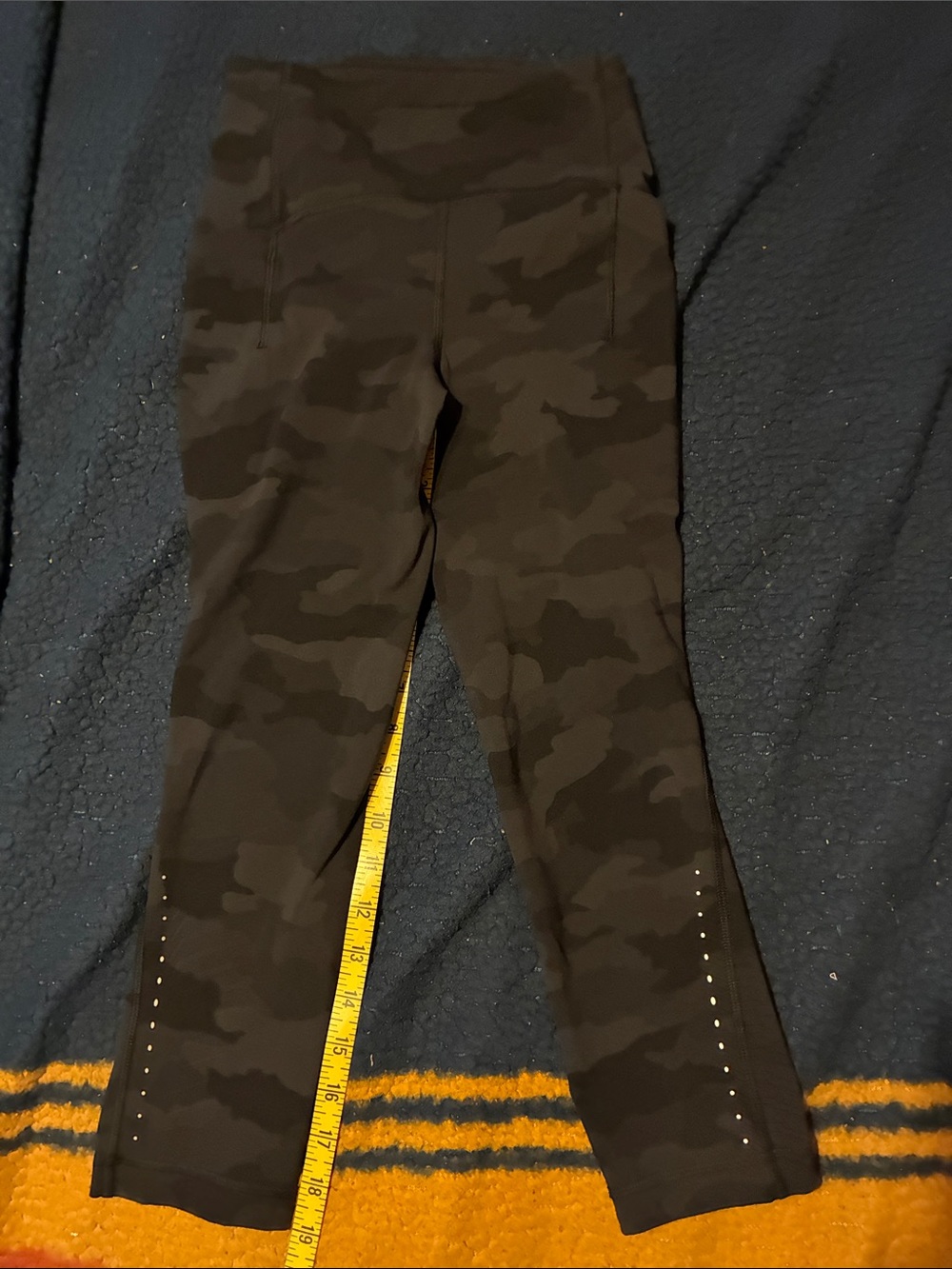 lululemon athletica Camo Stretch Leggings in Olive